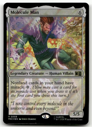 Molecule man 9 - foil), #9