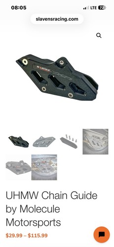 Uhmw chain guide molecule - chain,